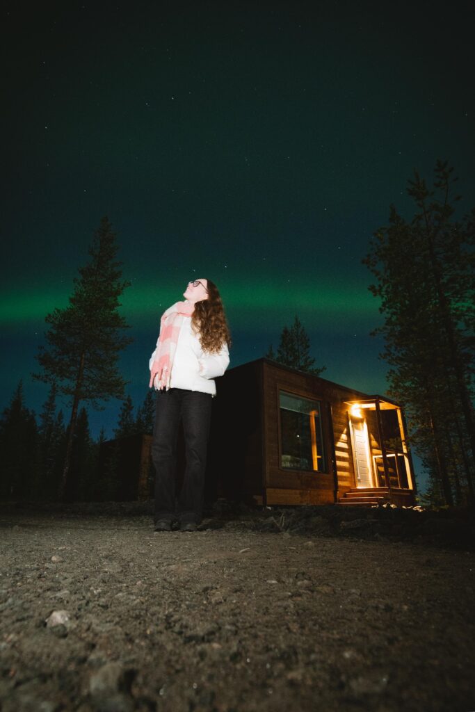 Rovaniemi Autumn Northern Lights Hungrytravelfamily