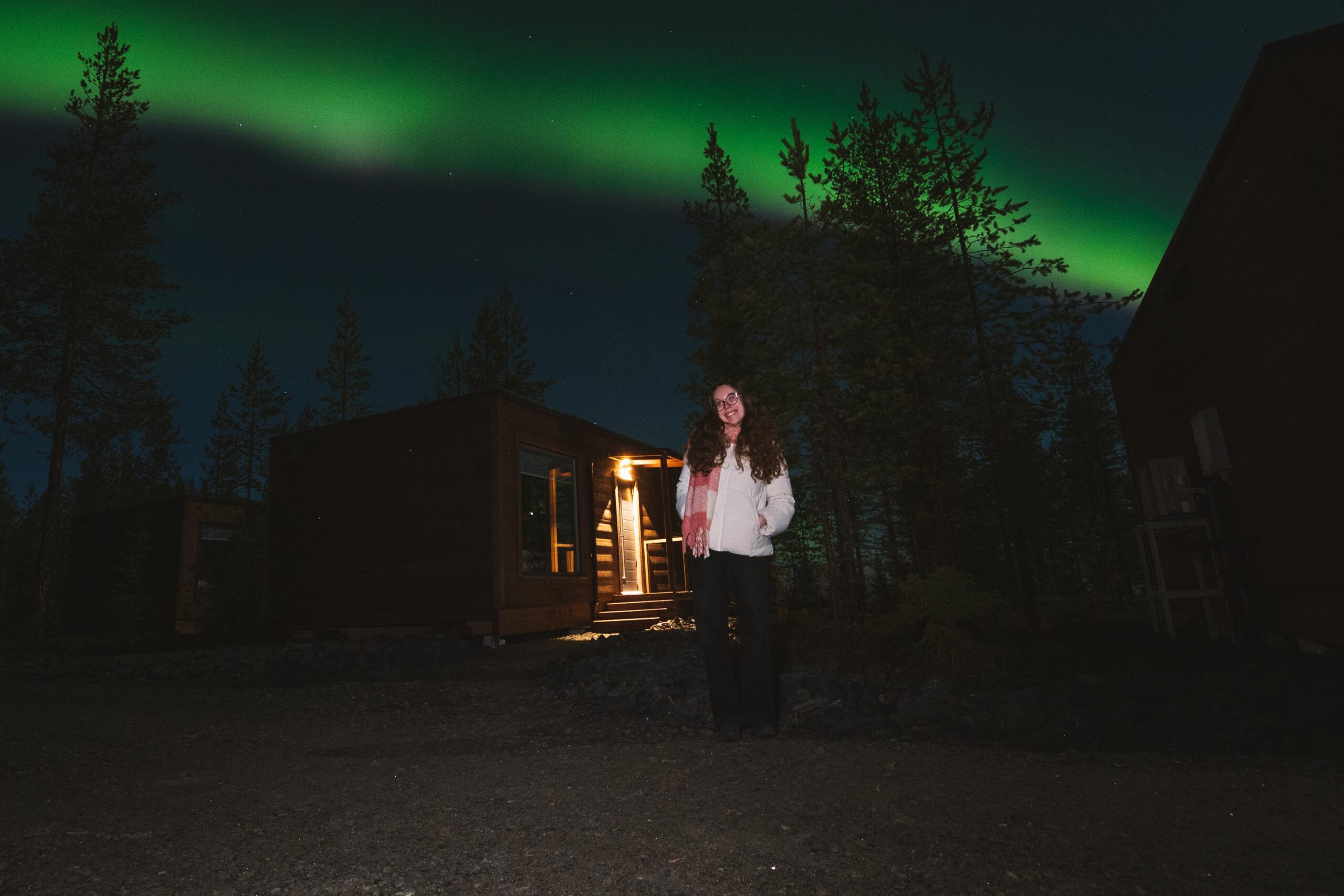 Rovaniemi Autumn Northern Lights Hungrytravelfamily