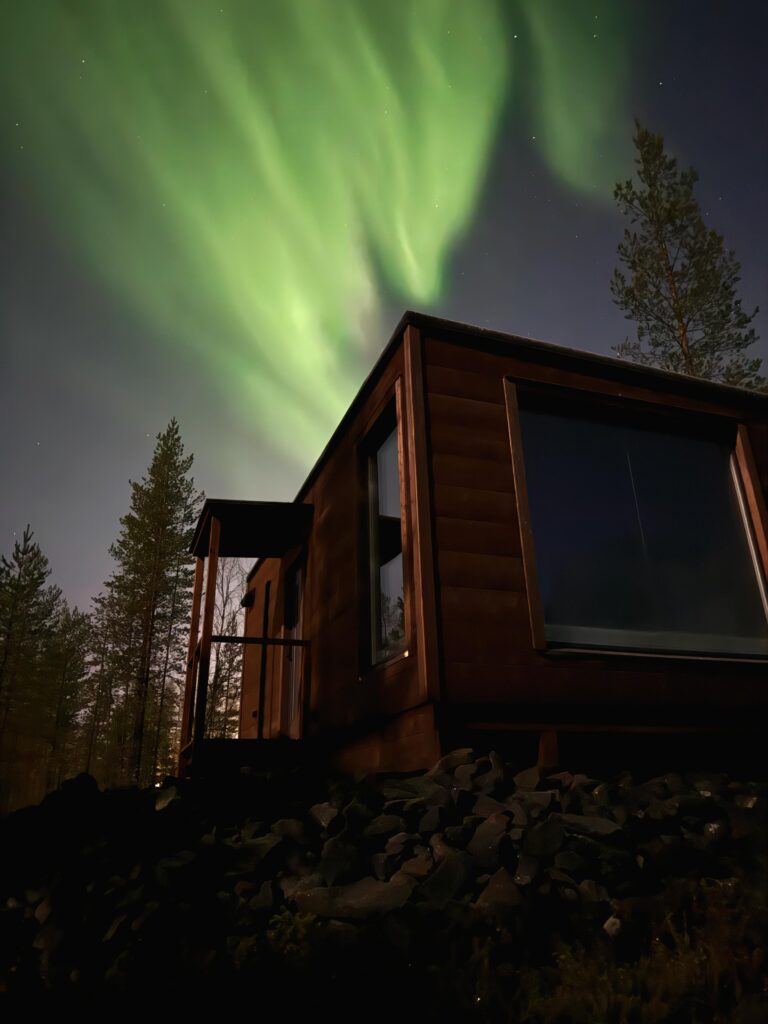 Rovaniemi Autumn Northern Lights Hungrytravelfamily