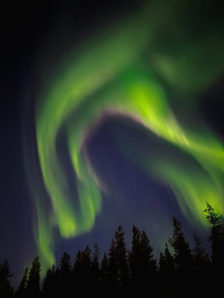 Rovaniemi Autumn Northern Lights Hungrytravelfamily