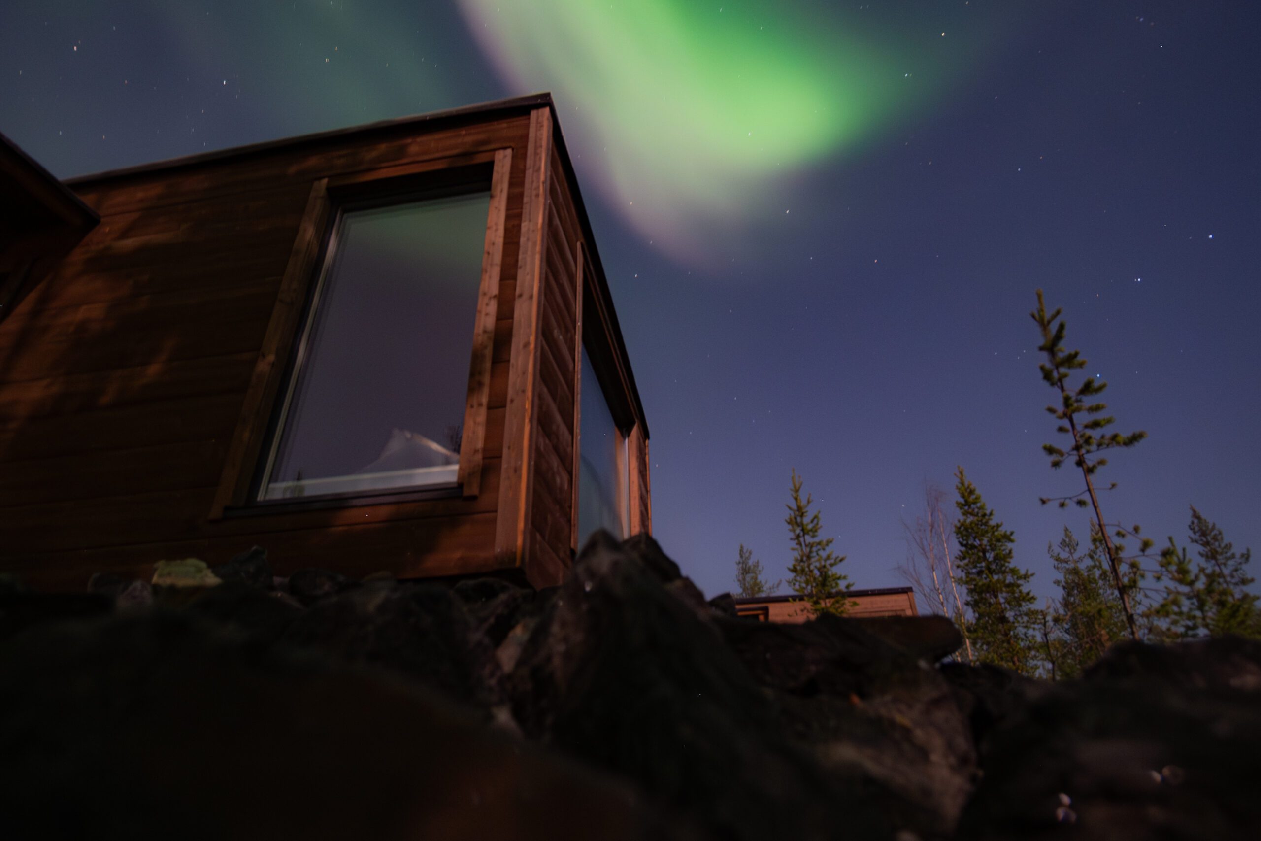 Northern Lights Tour at the Campfire or in a Cottage — Rovaniemi, Lapland