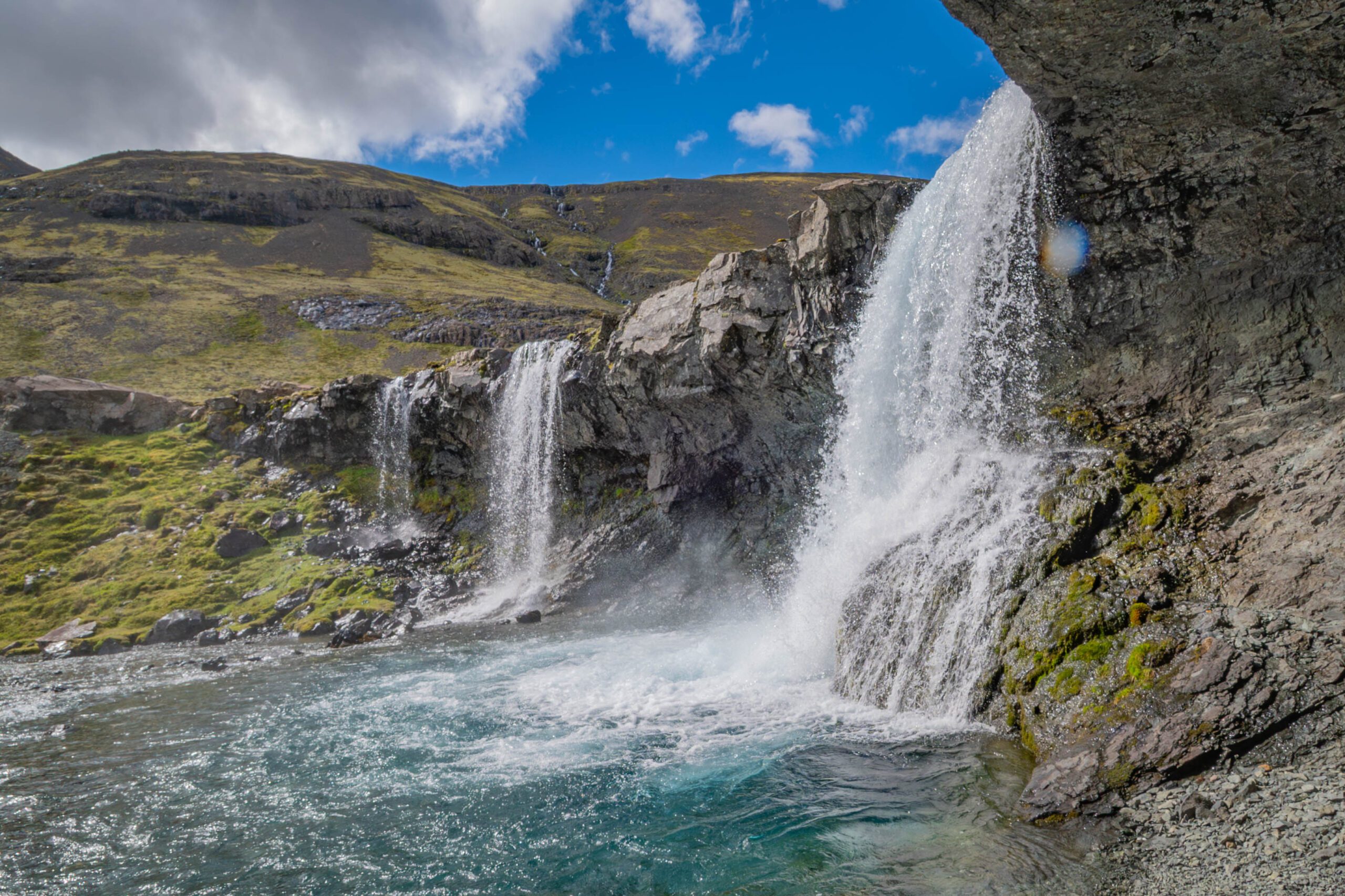 Iceland waterfall Hungrytravelfamily