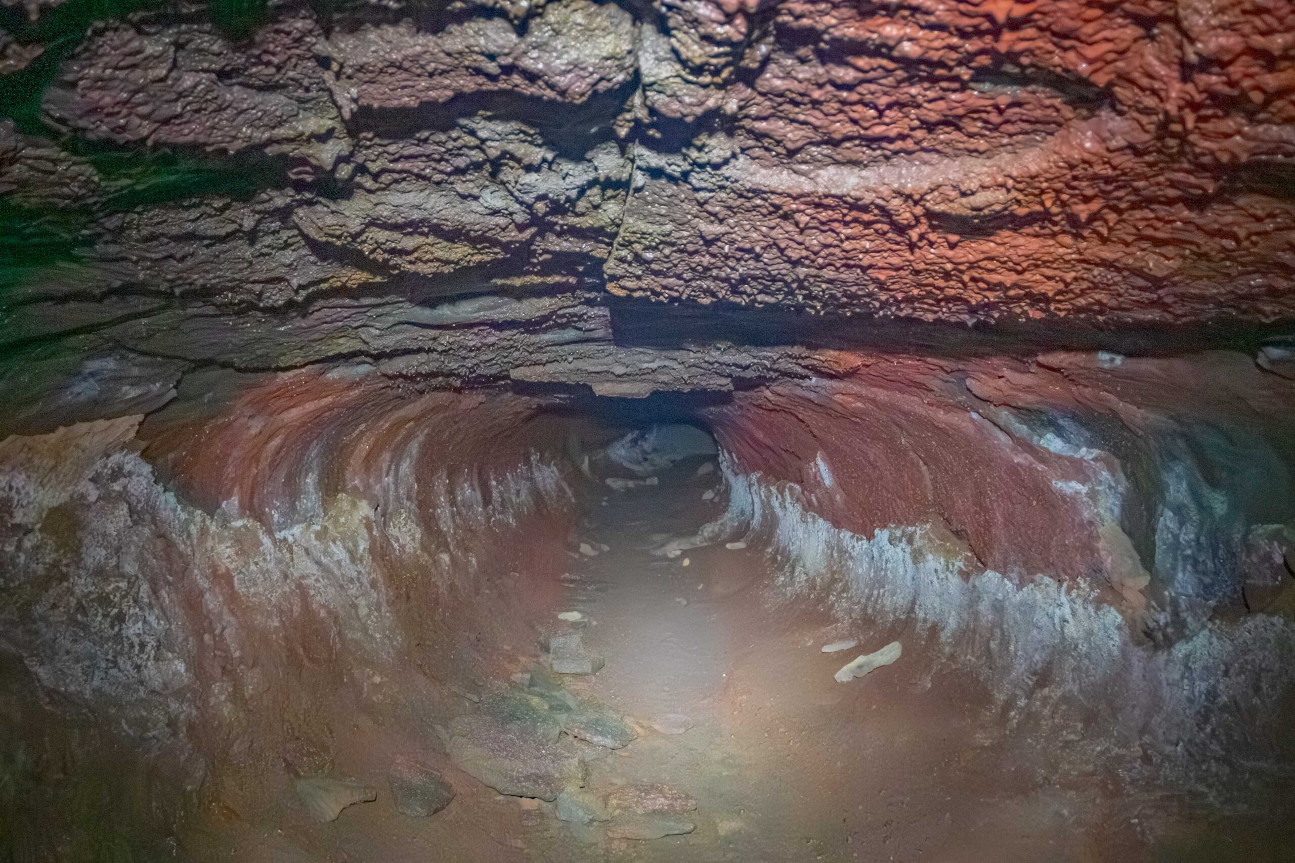 Iceland lava cave Hungrytravelfamily