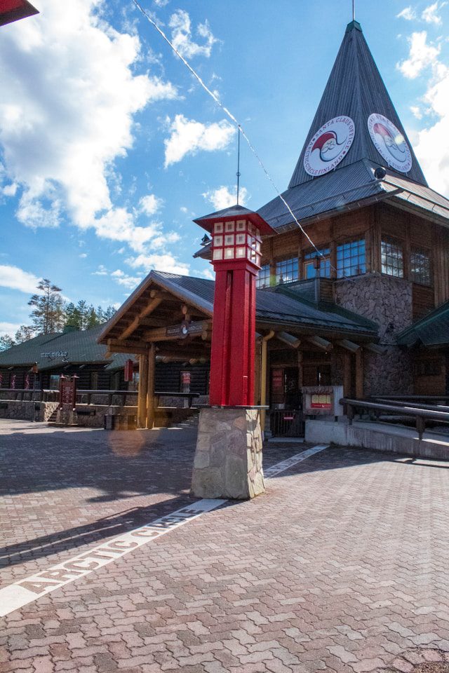 Santa Claus Village Rovaniemi Lapland Hungrytravelfamily