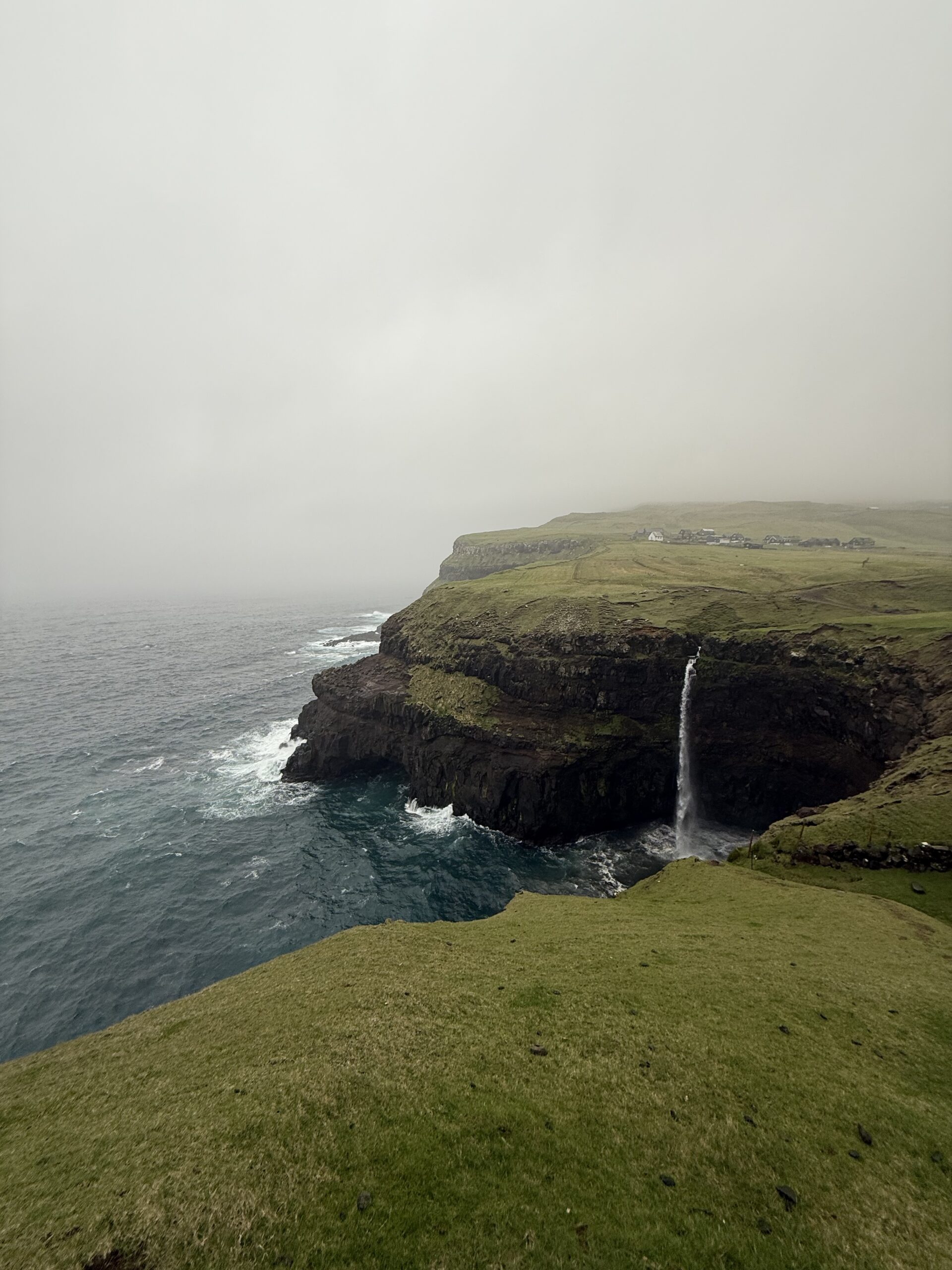 Múlafossur Waterfall Faroe Islands Hungrytravelfamily