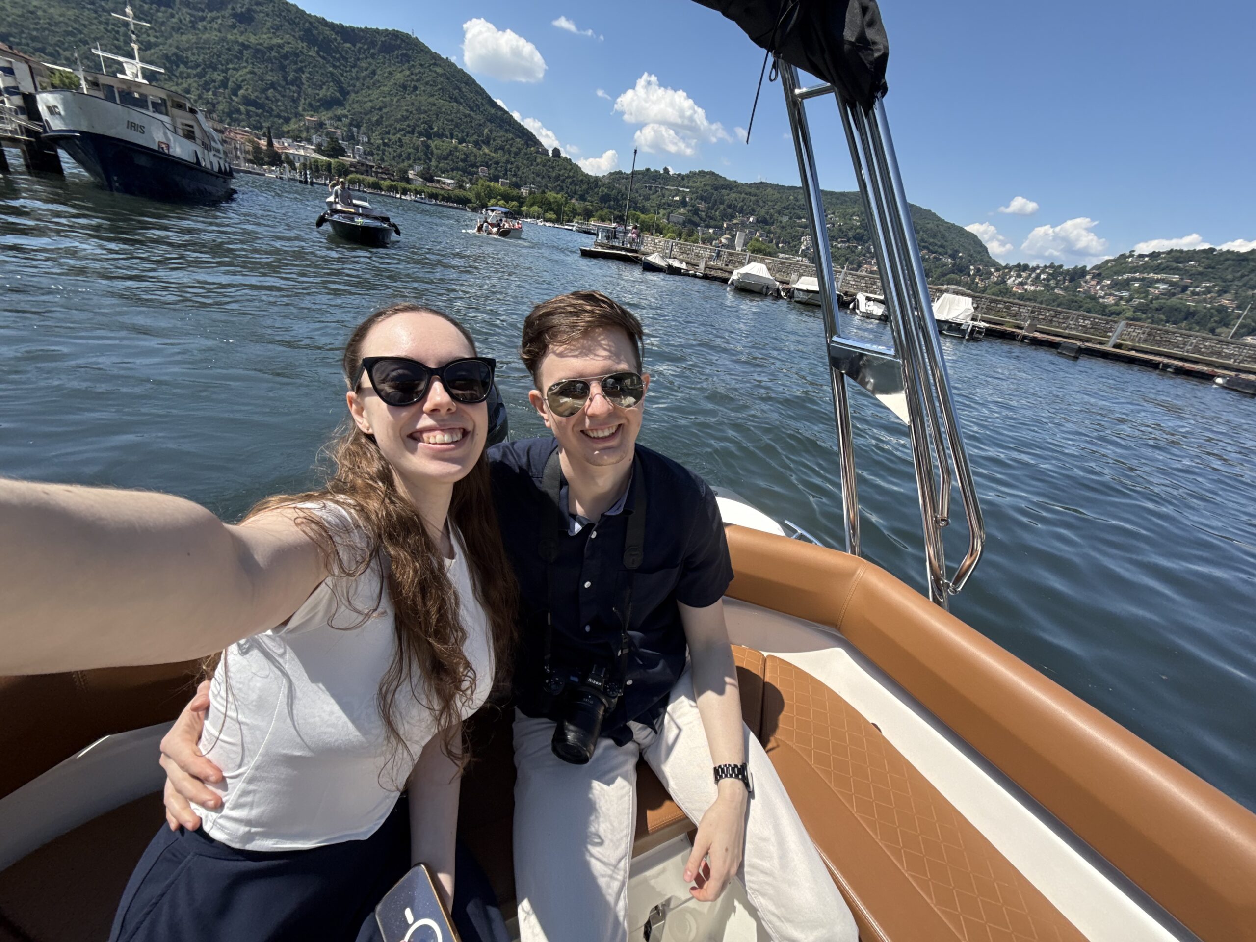  Boat Tour Lake Como Como Italy HungryTravelFamily 5560