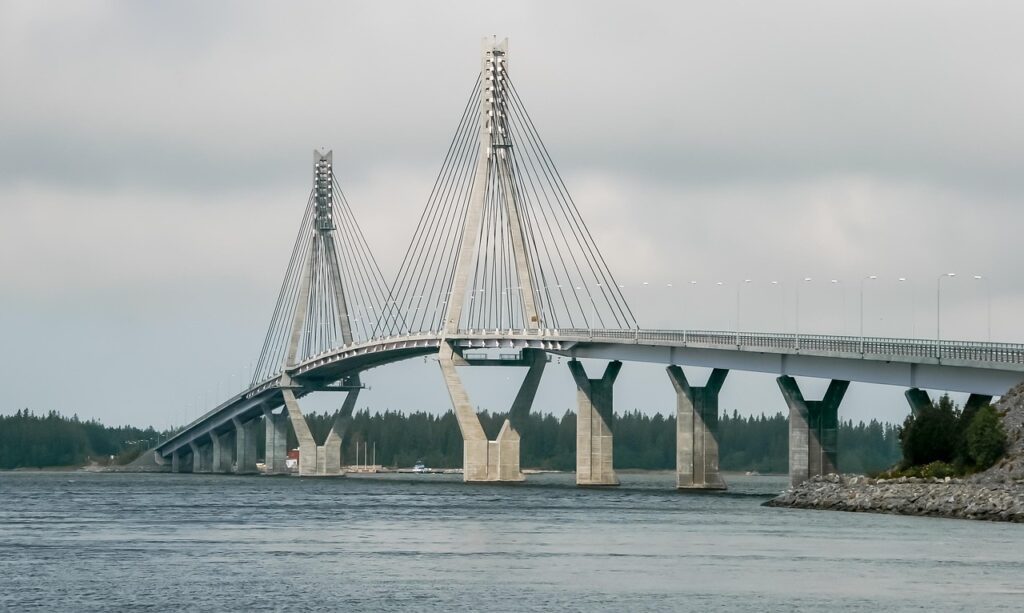 Vaasa Finland road Hungrytravelfamily