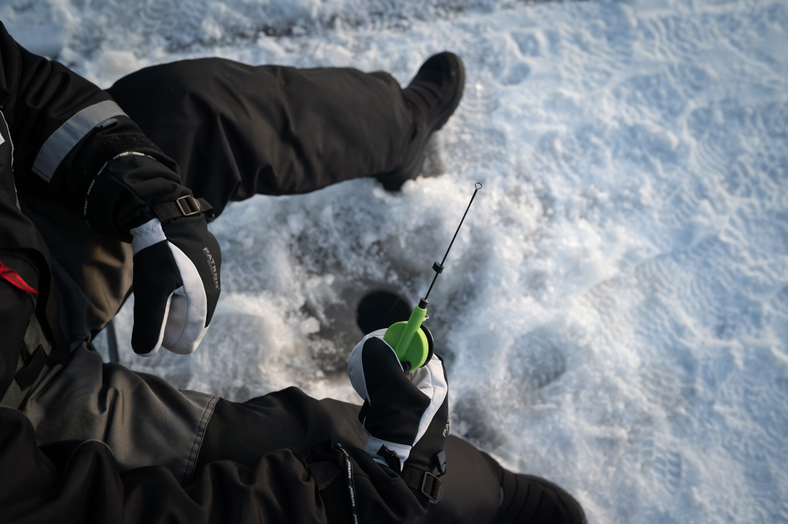 Ice Fishing Rovaniemi Lapland Finland Hungrytravelfamily