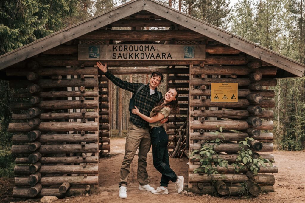 Korouoma canyon summer Posio Lapland Finland HungryTravelFamily