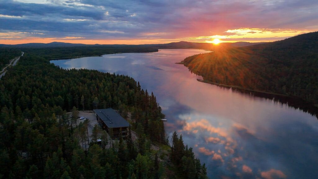 Kurula's resort sunset with Hungrytravelfamily