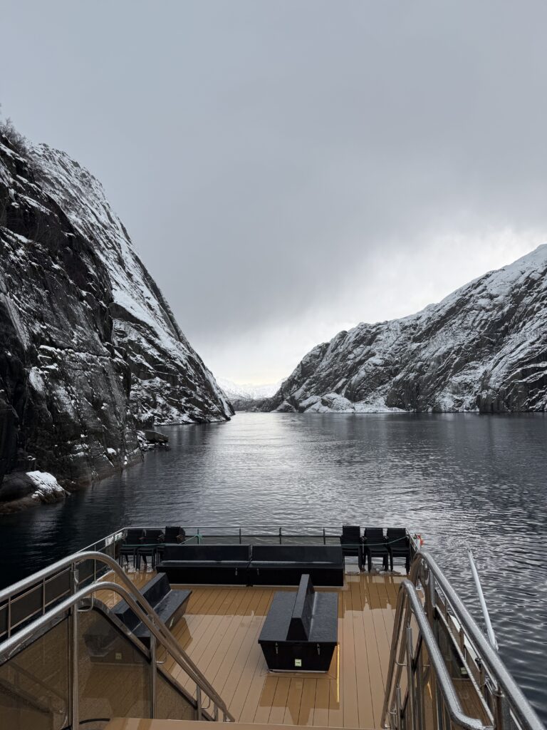 Fjord boat cruise Lofoten Norway-HungryTravelFamily