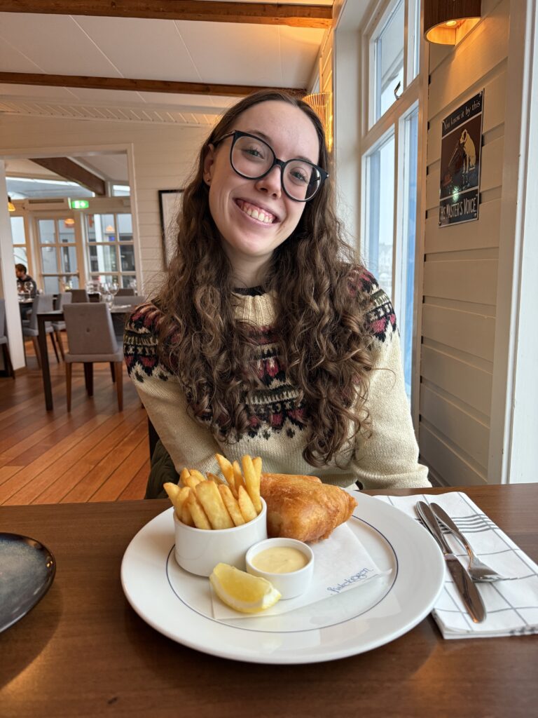 Lofoten local restaurant Norway HungryTravelFamily
