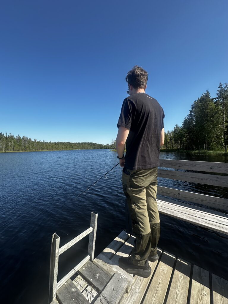 Finland fishing summer HungryTravelFamily