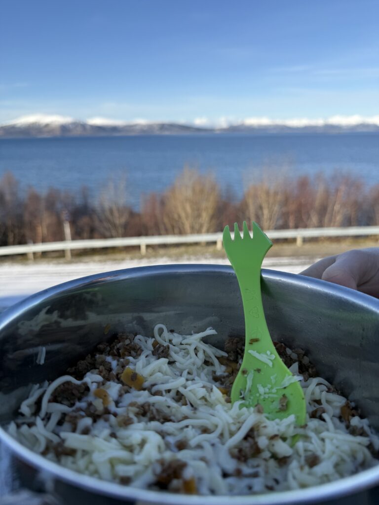 Cooking on the road