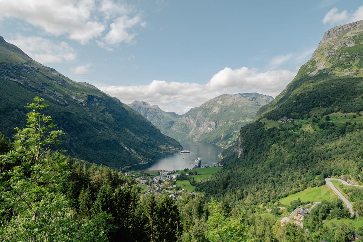 Geiranger Fjord — art print by Joona Heinonen