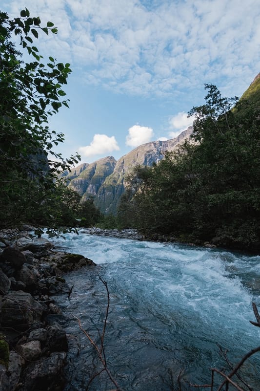 River in Loen — art print by Joona Heinonen