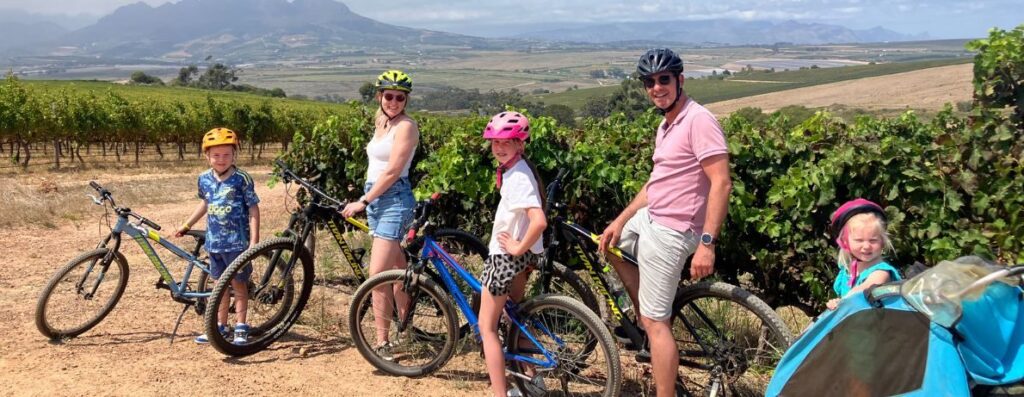 Franschhoek Family Tour with Bikes 'n Wines, Franschhoek, South Africa