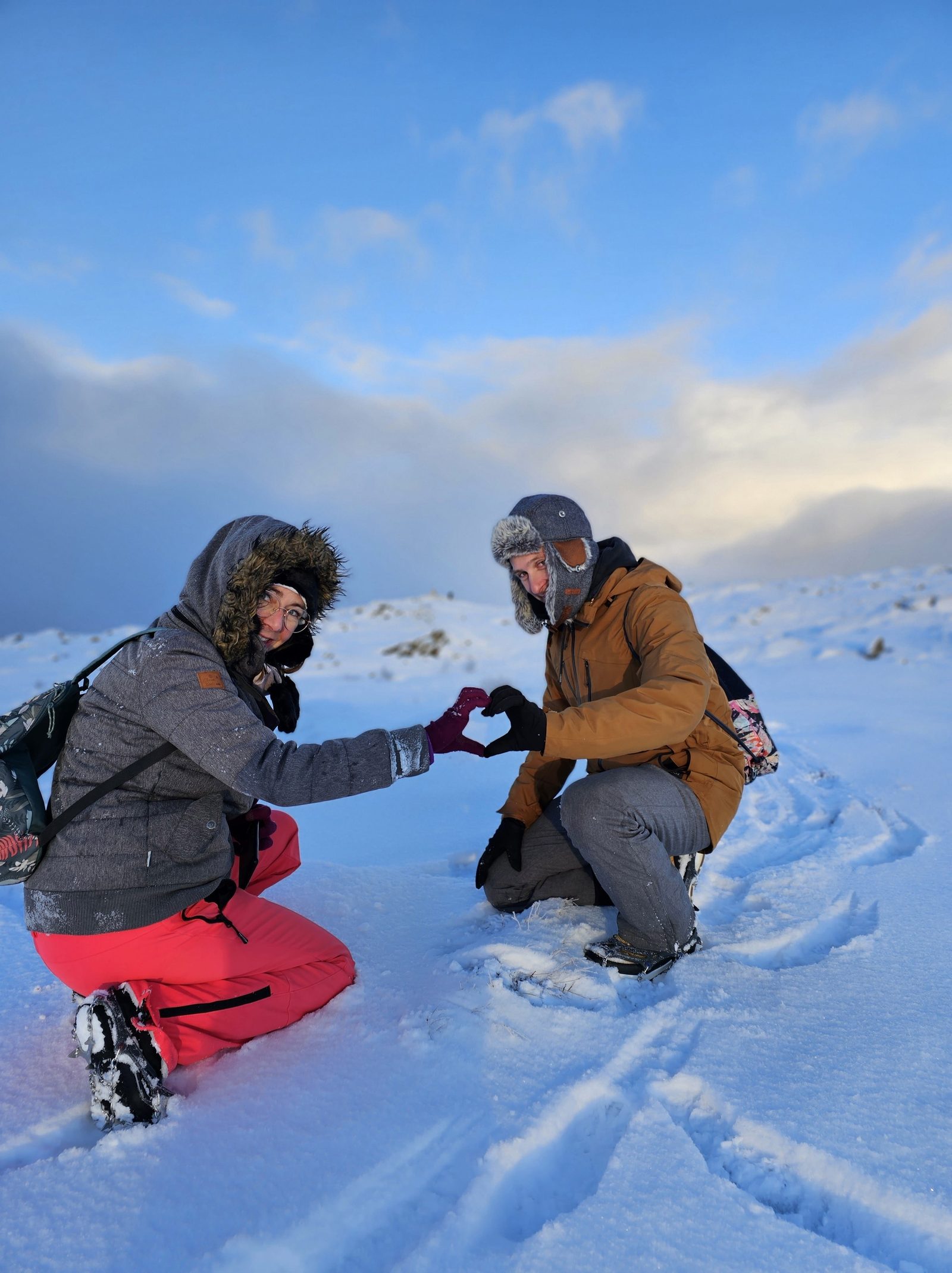 Randonnée en raquettes près de Tromsø. Photo de Legendary Adventure.